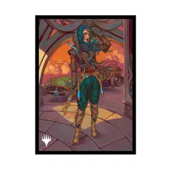 Ultra Pro Official MtG Aetherdrift Sleeves Sita Varma, Masked Racer (100) New - Image 1