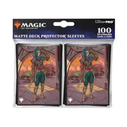 Ultra Pro Official MtG Aetherdrift Sleeves Sita Varma, Masked Racer (100) New - Image 2