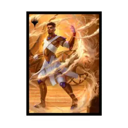 Ultra Pro Official MtG Aetherdrift Sleeves Basri, Tomorrow's Champion (10 New - Image 1