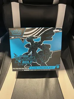 OPENED Pokemon TCG S&V Black Bolt ETB with Promo Card & BULK - Image 2