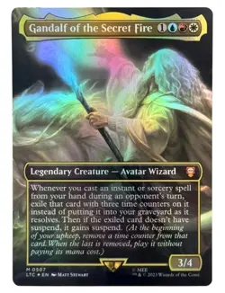 MTG | Gandalf of the Secret Fire #0507 | The Lord of the Rings | Foil | NM | EN - Image 1
