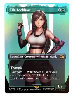 MTG | Tifa Lockhart #0391 | Final Fantasy | NM | Foil | EN - Image 1