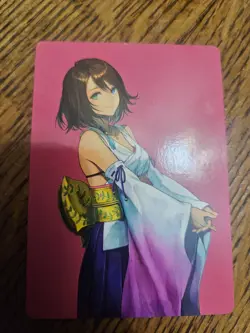 Yuna Hope of Spira Final Fantasy Art Card NM MTG Magic the Gathering - Image 1