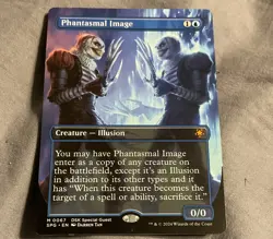 Phantasmal Image (Borderless) Special Guests Regular Foundations NM #67 MTG SPG - Image 1