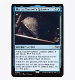 Marina Vendrell's Grimoire - Duskmourn (DSK) - MTG Rare #64 | Foil Card - Image 1