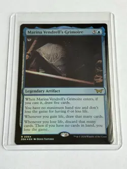Marina Vendrell's Grimoire - Duskmourn (DSK) - MTG Rare #64 | Foil Card - Image 2
