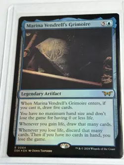 Marina Vendrell's Grimoire - Duskmourn (DSK) - MTG Rare #64 | Foil Card - Image 5