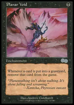 Planar Void x1 1x Urza's Saga NM MTG - Image 1
