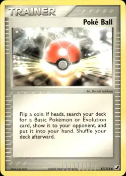 Pokemon Poke Ball Unseen Forces 87/115 Light Play LP+ or Better - Image 1