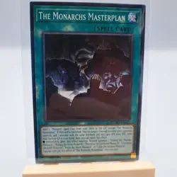 Yugioh TCG Trading Card Single The Monarchs Masterplan #061 Spell Card - Image 1