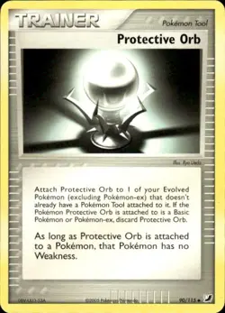Pokemon Protective Orb Unseen Forces 90/115 Light Play LP+ or Better - Image 1