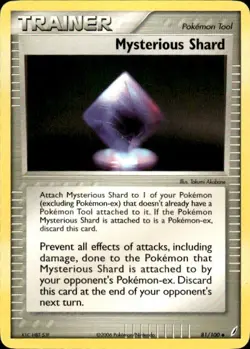 Pokemon Mysterious Shard Crystal Guardians 81/100 Light Play LP+ or Better - Image 1