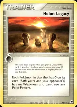 Pokemon Holon Legacy Dragon Frontiers 74/101 Light Play LP+ or Better - Image 1