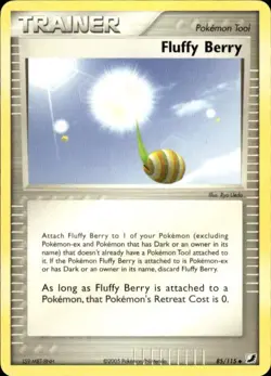 Pokemon Fluffy Berry Unseen Forces 85/115 Light Play LP+ or Better - Image 1