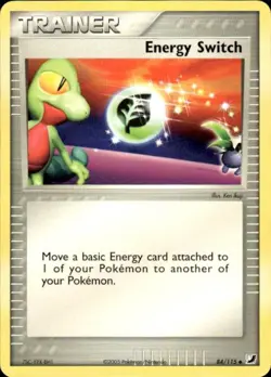 Pokemon Energy Switch Unseen Forces 84/115 Light Play LP+ or Better - Image 1