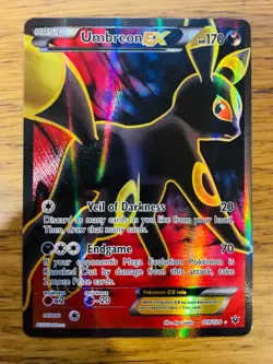 N-MINT! Umbreon EX (119/124) XY Fates Collide Ultra Rare Full Art Pokemon Card! - Image 1