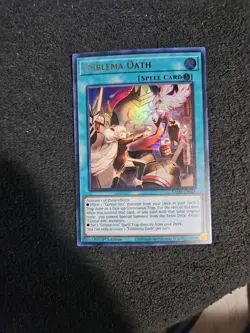 YUGIOH- 1x- Emblema Oath - VASM-EN021 - Ultra Rare - 1st Edition - Image 1