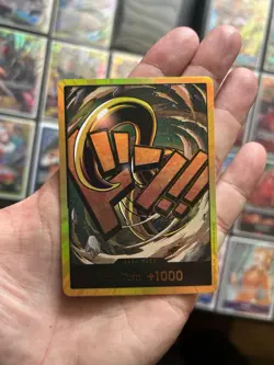 One Piece DON!! Card (Crocodile) (Gold) (/326) Premium Booster NM FOIL - Image 1