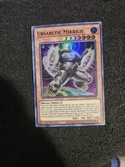 Yugioh Ursarctic Mikbilis ANGU-EN029 Super Rare 1st Edition NM Card English - Image 1