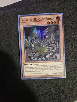 Yugioh! Nauya, The Ogdoadic Remnant ANGU-EN002 Super Rare 1st Edition Near Mint! - Image 1