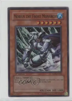 Mobius the Frost Monarch 1st Ed. YuGiOh Soul of Duelist #SOD-EN022 2004 u3f - Image 1