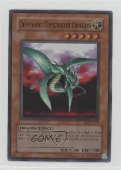 Different Dimension Dragon YuGiOh Dark Revelation Volume 1 #DR1-EN177 2005 u3f - Image 1