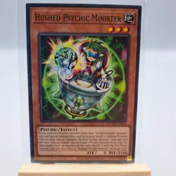 Yugioh TCG Trading Card Single Hushed Psychic Minister # 014 Psychic Effect - Image 1