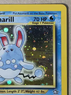 Pokemon TCG Azumarill Neo Genesis 2 Holo Unlimited Rare Card - Image 4