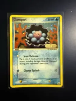 Pokemon TCG Card English ex Legend Maker Clamperl 51/92 Reverse Holo Stamped - Image 1