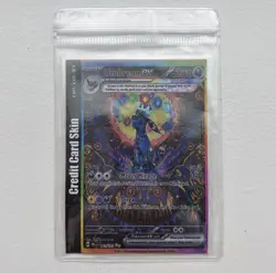 Umbreon Ex 161/131 Prismatic Evolutions Small hole Credit/Debit Bank Card Skin - Image 1