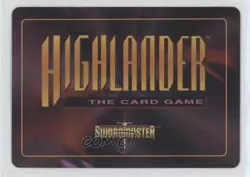 1996 Highlander - The Card Game Base Duncan MacLeod Upper Right Block 3a1 - Image 2
