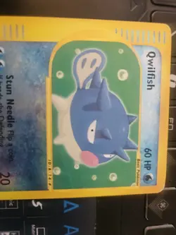 Qwilfish - 127/165 - Pokemon Card Expedition Base Set Reverse Holo Common - LP - Image 2