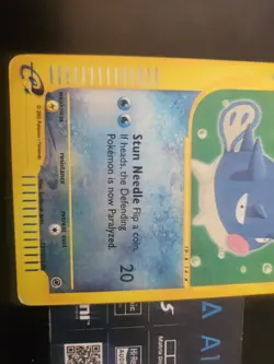 Qwilfish - 127/165 - Pokemon Card Expedition Base Set Reverse Holo Common - LP - Image 3