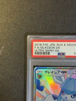 PSA 10 Glaceon GX SSR 215/150 SM8b Sun & Moon Holo 2018 Pokemon Card Japanese - Image 3