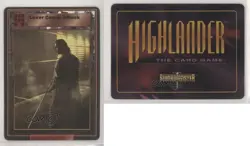 1996 Highlander - The Card Game Base Duncan MacLeod Lower Center Attack 1z4 - Image 3
