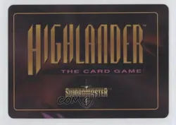 1996 Highlander - The Card Game Base Duncan MacLeod Lower Center Block 3a1 - Image 2