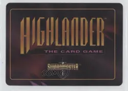 1996 Highlander - The Card Game Base Duncan MacLeod Lower Left Attack 3a1 - Image 2