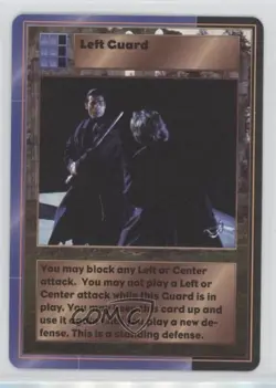 1996 Highlander - The Card Game Base Duncan MacLeod Left Guard 3a1 - Image 1