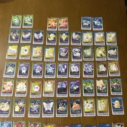 Lot of 141 Vintage Japanese CCG BANDAI Pokemon Carddass Card bulk sale G55778 - Image 2