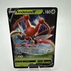 Pokemon TCG Kricketune V 006/163 Battle Styles Holo Ultra Rare Card NM - Image 3