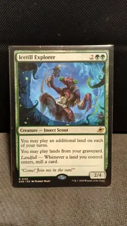 Icetill Explorer Edge of Eternities Regular - NM #192 MTG EOE - Image 1