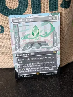 MTG - The Wind Crystal (Borderless) (FIN-330) - FINAL FANTASY Near Mint - Image 1