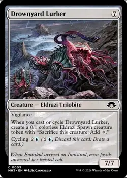 X 1 Drownyard Lurker NM Modern Horizons 003 MTG Magic The Gathering - Image 1
