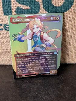 Zidane, Tantalus Thief Borderless Foil - FIN 0405 NM - MTG Magic - Image 1