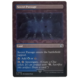 x4 Secret Passage CLU MTG M/NM Playset Uncommon Land Multi-color Blue Black TCG - Image 1