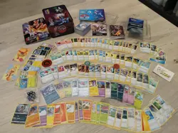 💥 Grosses Pokemon Karten Set Englisch Glurak Koffer Schwert & Schild Lot Bulk En - Image 1