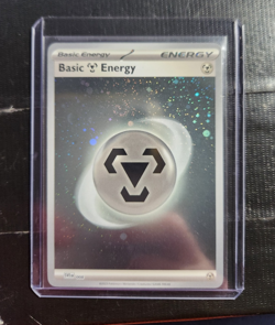 Pokemon 151 Metal Energy "COSMO" Holo Variant With Swirl - Image 3