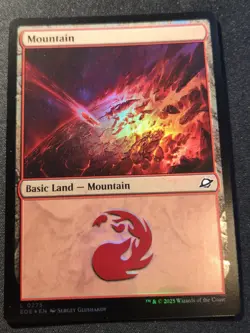 Mountain - Foil - EOE - MTG - EN - NM - 0273 - Image 1