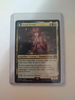 MTG Final Fantasy Serah Farron #240 Rare With Topload Sleeve - Image 1