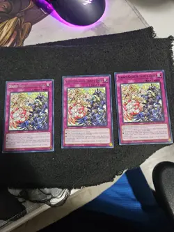 3X Yugioh Stained Glass of Light & Dark VASM-EN045 Rare 1st Edition NM - Image 1